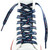 Houston Texans NFL Blue Logo Shoe Laces
