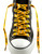 Pittsburgh Steelers NFL Shoe Laces - Gold