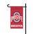 Ohio State Buckeyes Mini Garden Flag w/ Pole