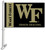 Wake Forest Demon Deacons Car Flag