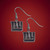 New York Giants NFL Football NY Dangle Earrings