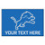 Detroit Lions Personalized Mat Detroit Lions Personalized Mat