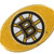 Boston Bruins Glitter Sparkle Logo Emblem - Close Up