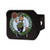 Boston Celtics Black Hitch Cover - Color