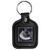 Vancouver Canucks Square Leatherette Key Chain