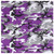 Purple Camo Bandana - Large