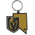 Vegas Golden Knights NHL Hockey Home State Flexi Logo Keychain