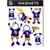 Minnesota Vikings NFL Family Magnet Set