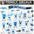 Carolina Panthers Family Decal Set