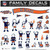 Chicago Bears Family Decal Set