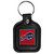 Buffalo Bills NFL Black Square Fob Keychain