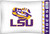 LSU Tigers Pillowcase - Tiger Eye Logo