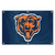 Chicago Bears NFL 2' x 3' Wall Banner – Mascot Logo Embroidered Nylon Flag