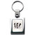 Cincinnati Bengals NFL Laser Etched Logo Keychain