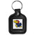 Kansas Jayhawks Square Fob Key Chain