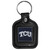 TCU - Texas Christian Horned Frogs Square Fob Key Chain