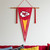 Kansas City Chiefs NFL Football Vertical Logo Pennant