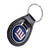 New York Giants NFL Football Black Logo Keychain