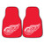 Detroit Red Wings 2-pc Carpet Car Mat Set - Red