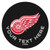 Detroit Red Wings Personalized Hockey Puck Mat - Black