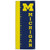 Michigan Wolverines NCAA Growth Chart Banner