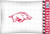 Arkansas Razorbacks NCAA Wordmark Pillow Case
