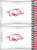 University Of Arkansas NCAA Microfiber Logo Pillowcase Set University Of Arkansas NCAA Microfiber Logo Pillowcase Set