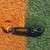 Clemson Tigers NCAA Black Strap Wordmark Keychain - On Clemson Orange Astro Turf