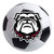 Georgia Bulldogs Soccer Ball Mat - Bulldog