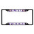 LSU Tigers Black Metal License Plate Frame