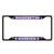 Washington Huskies Black Metal License Plate Frame