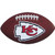 Kansas City Chiefs NFL Football Shaped Magnet