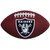 Las Vegas Raiders NFL Football Shaped Magnet