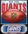 New York Giants NFL Prismatic Decal Sticker Set - Giants Wordmarks and NFL Football