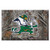 Notre Dame Fighting Irish Camo Scraper Mat - Leprechaun Logo