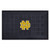 Notre Dame Medallion Door Mat - ND Logo