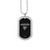 Pittsburgh Penguins NHL Chrome Black Tag Necklace