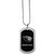 Oregon State Beavers Chrome Tag Necklace