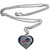 Buffalo Bills Heart Necklace