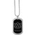 Auburn Tigers NCAA Chrome Tag Necklace