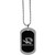 Missouri Tigers NCAA Mizzou Chrome Dog Tag Necklace