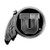 Utah Utes NCAA Chrome Emblem