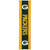 Green Bay Packers Logo Door Cover Wall Banner - Vertical View