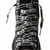 Las Vegas Raiders NFL Logo Wordmark Silver Shoe Laces