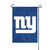 New York Giants NFL Football Garden Logo Flag - On a black garden stand