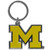 Michigan Wolverines NCAA  Enameled Chrome Logo Key Chain