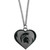 Michigan State Spartans Heart Necklace