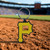 Pittsburgh Pirates MLB Baseball Rubber Logo Keychain