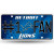 Detroit Lions NFL #1 Fan Metal License Plate