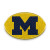 Michigan Wolverines Logo Color Bling Emblem